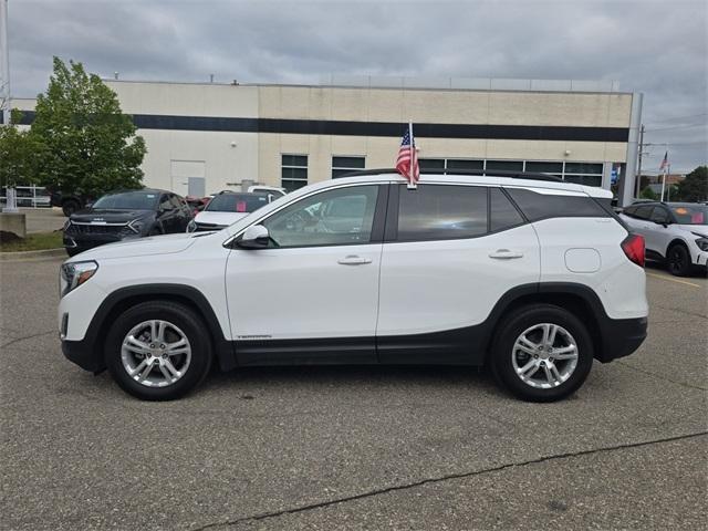 used 2021 GMC Terrain car, priced at $21,600