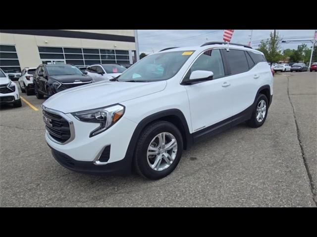 used 2021 GMC Terrain car, priced at $21,600