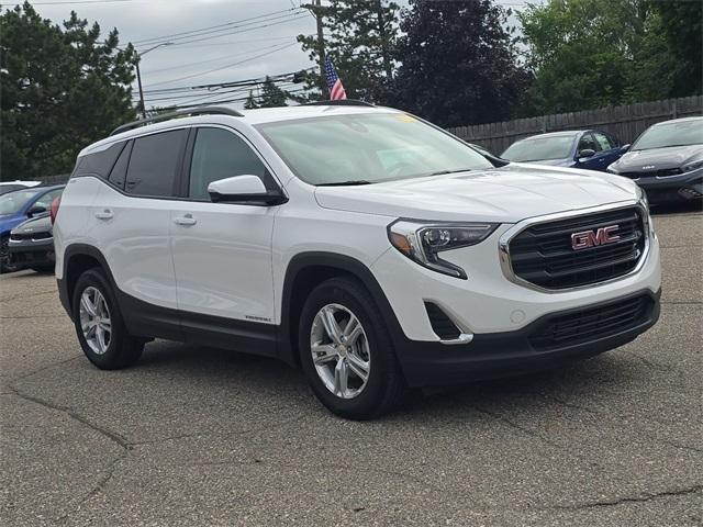 used 2021 GMC Terrain car, priced at $21,600