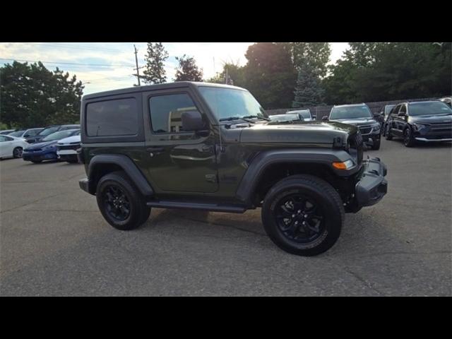 used 2021 Jeep Wrangler car, priced at $32,300