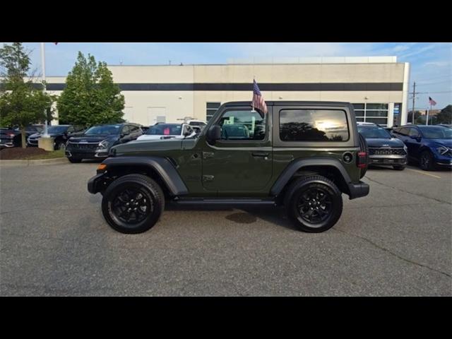 used 2021 Jeep Wrangler car, priced at $32,300