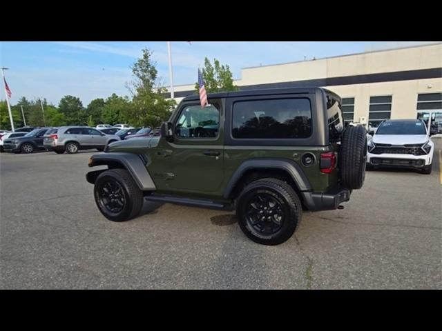 used 2021 Jeep Wrangler car, priced at $32,300