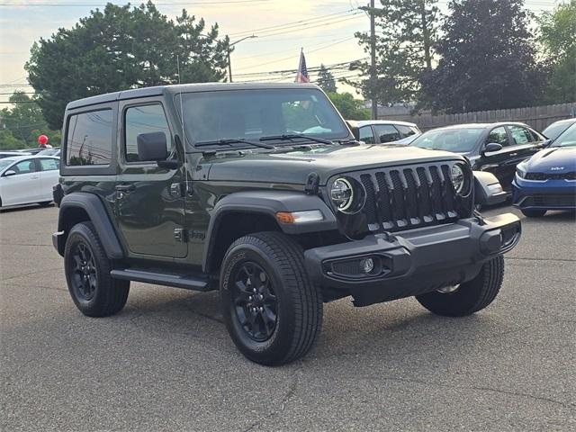 used 2021 Jeep Wrangler car, priced at $32,300