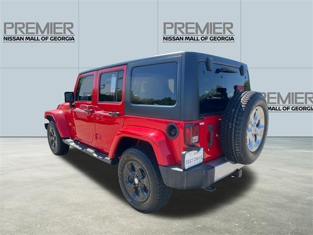 used 2015 Jeep Wrangler Unlimited car, priced at $19,497