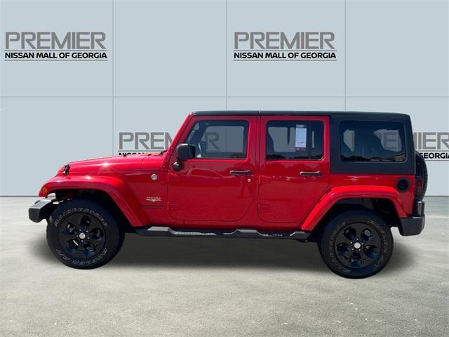 used 2015 Jeep Wrangler Unlimited car, priced at $19,497