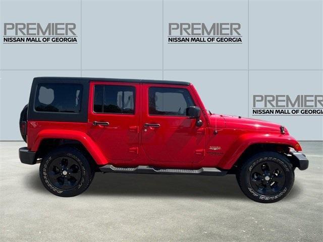used 2015 Jeep Wrangler Unlimited car, priced at $20,497
