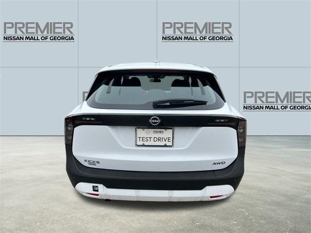 new 2025 Nissan Kicks car, priced at $21,957