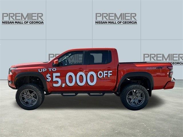 new 2025 Nissan Frontier car, priced at $39,199