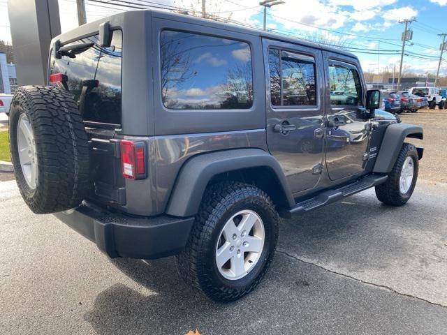 used 2017 Jeep Wrangler Unlimited car, priced at $16,996