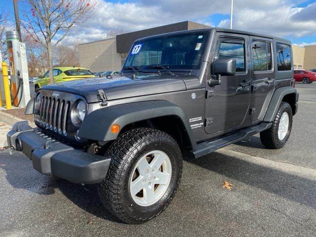 used 2017 Jeep Wrangler Unlimited car, priced at $16,996