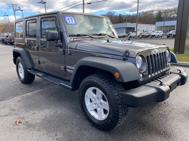 used 2017 Jeep Wrangler Unlimited car, priced at $16,996