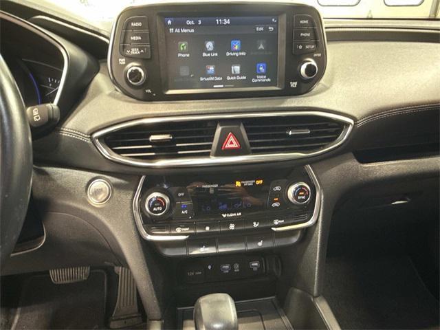 used 2020 Hyundai Santa Fe car, priced at $21,996