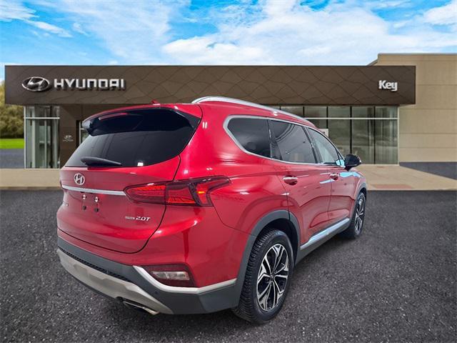 used 2020 Hyundai Santa Fe car, priced at $21,996
