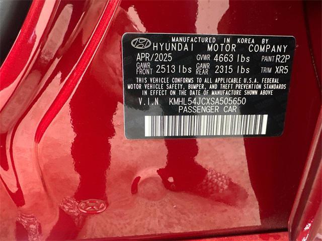 new 2025 Hyundai Sonata car, priced at $37,735