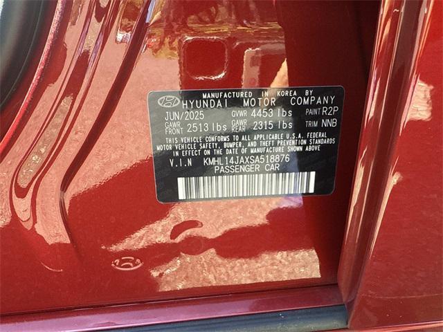 new 2025 Hyundai Sonata car, priced at $33,435