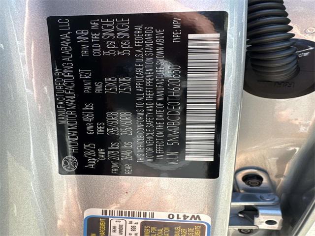 new 2026 Hyundai Tucson car, priced at $34,730