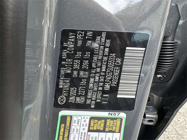 new 2025 Hyundai Elantra car, priced at $28,655
