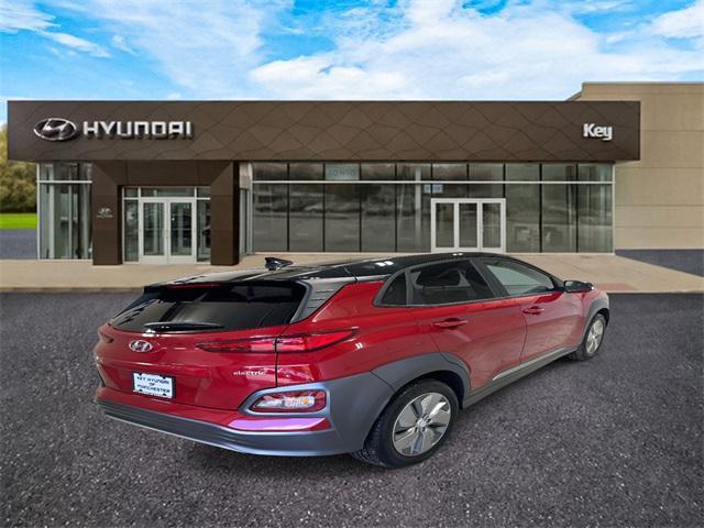 used 2021 Hyundai Kona EV car, priced at $18,475