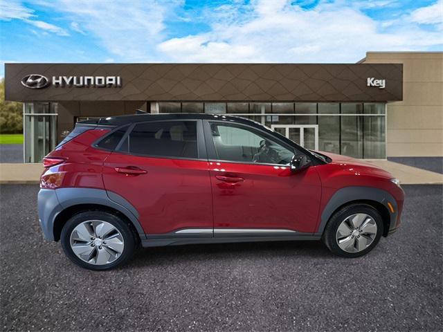 used 2021 Hyundai Kona EV car, priced at $18,475