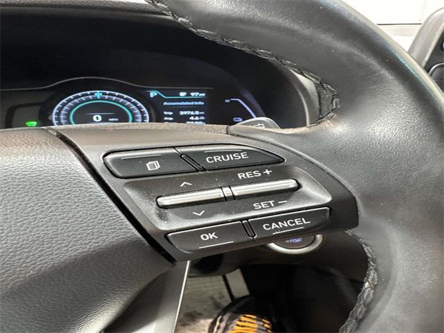 used 2021 Hyundai Kona EV car, priced at $18,475