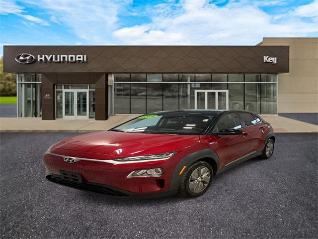 used 2021 Hyundai Kona EV car, priced at $18,475