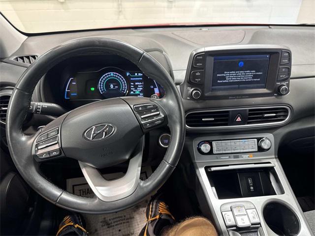 used 2021 Hyundai Kona EV car, priced at $18,475