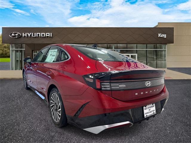 new 2025 Hyundai Sonata Hybrid car, priced at $40,010