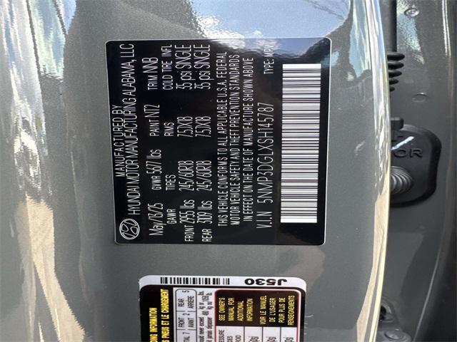 new 2025 Hyundai Santa Fe car, priced at $43,330