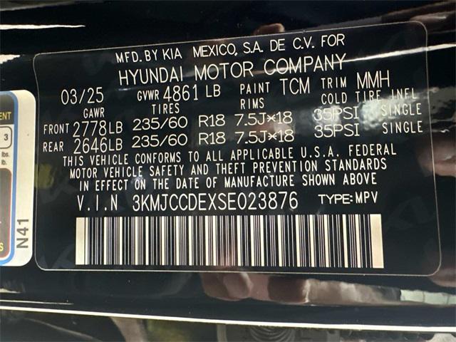 new 2025 Hyundai Tucson car, priced at $36,705