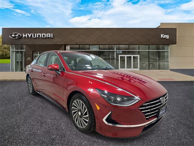 used 2023 Hyundai Sonata Hybrid car, priced at $22,958