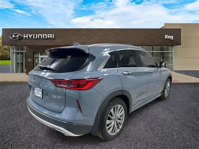 used 2023 INFINITI QX50 car, priced at $34,439