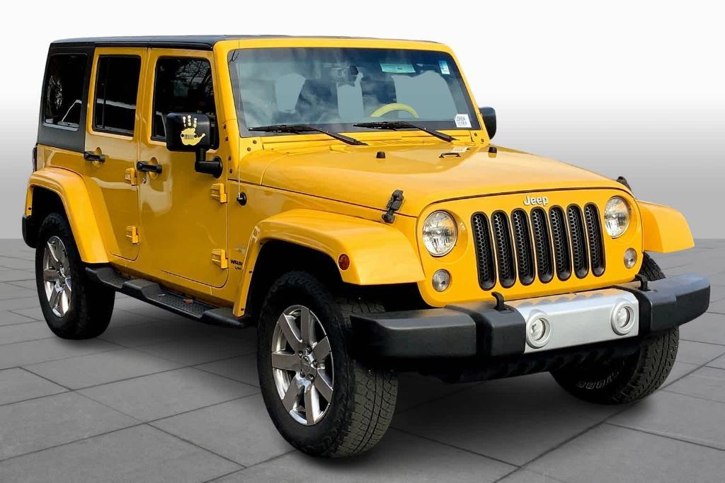 used 2015 Jeep Wrangler Unlimited car, priced at $19,977