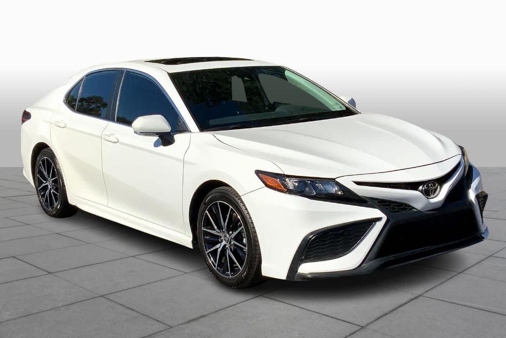 used 2021 Toyota Camry car, priced at $24,695