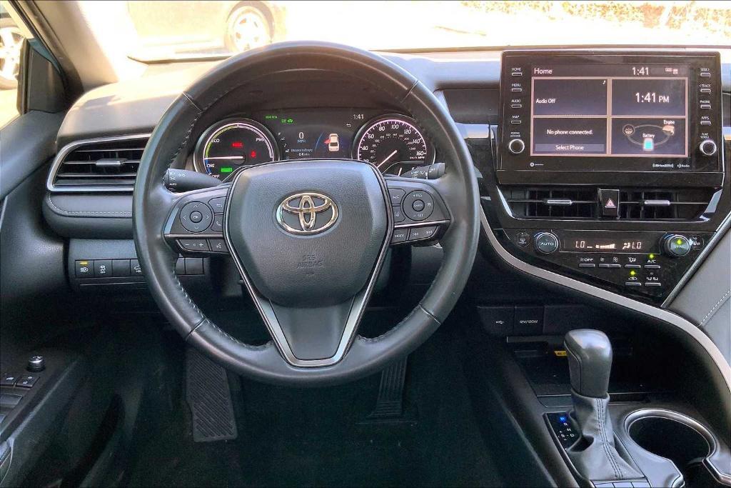 used 2023 Toyota Camry Hybrid car, priced at $30,487