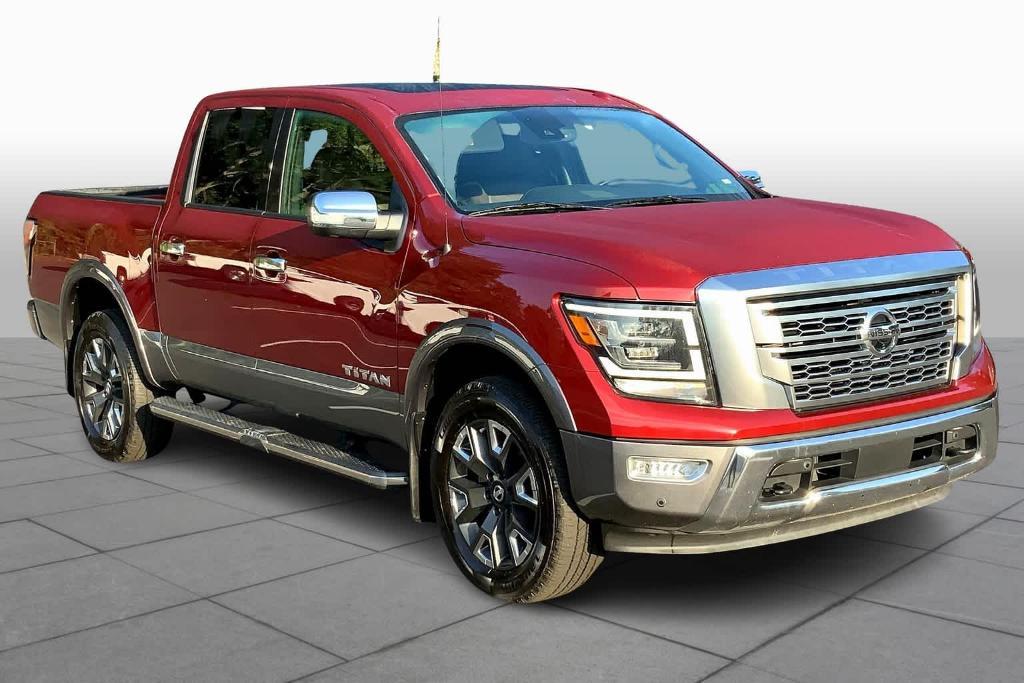 used 2021 Nissan Titan car, priced at $35,499