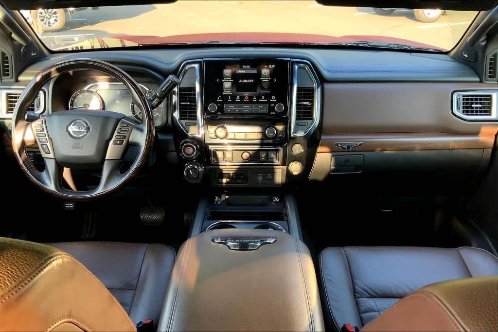 used 2021 Nissan Titan car, priced at $35,499