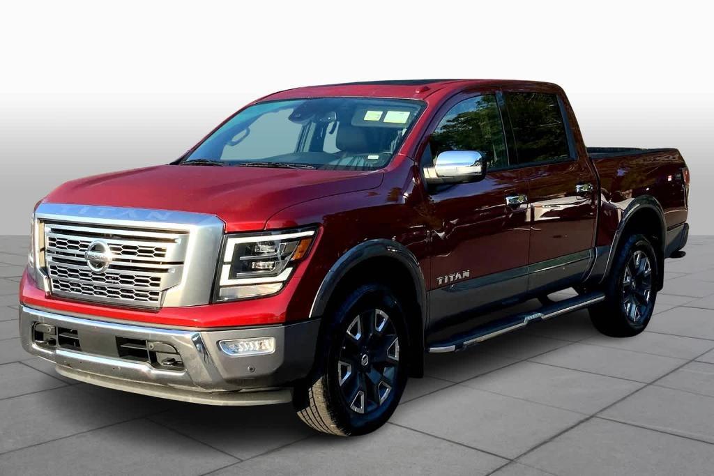 used 2021 Nissan Titan car, priced at $35,499