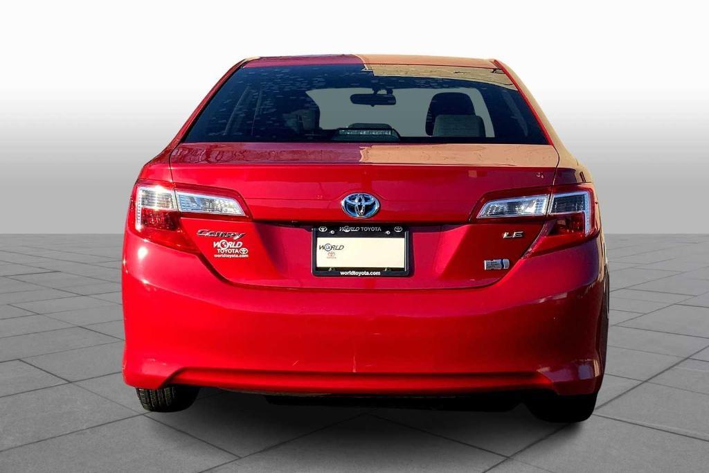 used 2014 Toyota Camry Hybrid car, priced at $9,841