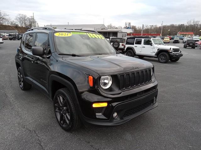 used 2021 Jeep Renegade car, priced at $18,995