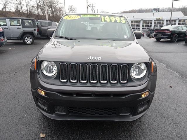 used 2018 Jeep Renegade car, priced at $14,995