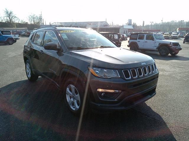 used 2021 Jeep Compass car, priced at $18,995