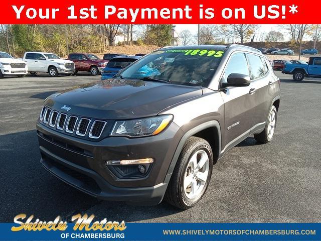 used 2021 Jeep Compass car, priced at $18,995