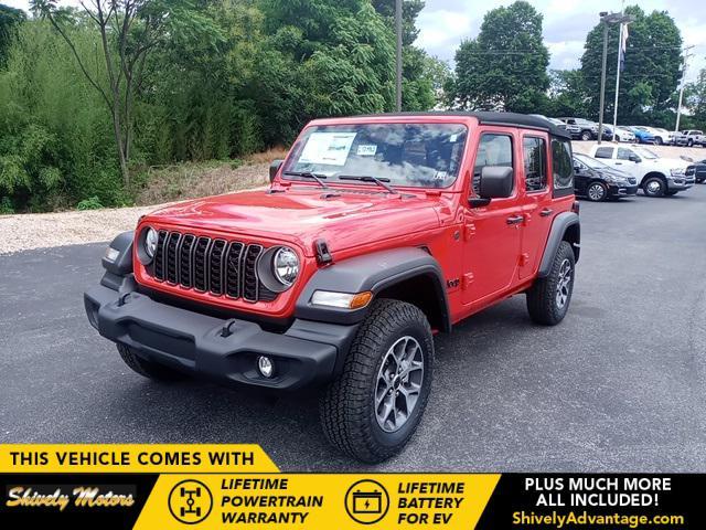 new 2024 Jeep Wrangler car, priced at $45,542