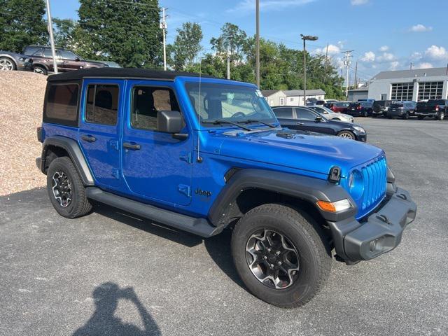 used 2021 Jeep Wrangler Unlimited car, priced at $30,144