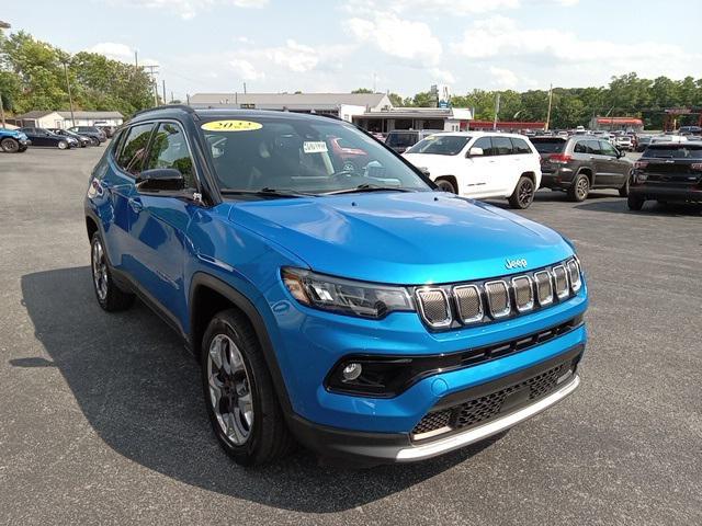 used 2022 Jeep Compass car, priced at $23,995