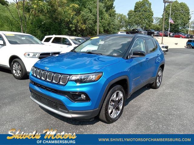 used 2022 Jeep Compass car, priced at $23,995