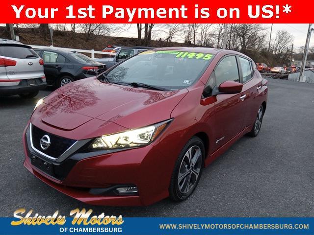 used 2019 Nissan Leaf car, priced at $11,495