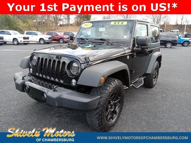 used 2017 Jeep Wrangler car, priced at $19,995