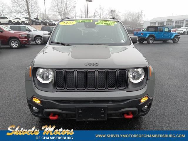 used 2021 Jeep Renegade car, priced at $22,490