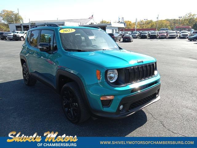 used 2022 Jeep Renegade car, priced at $21,495